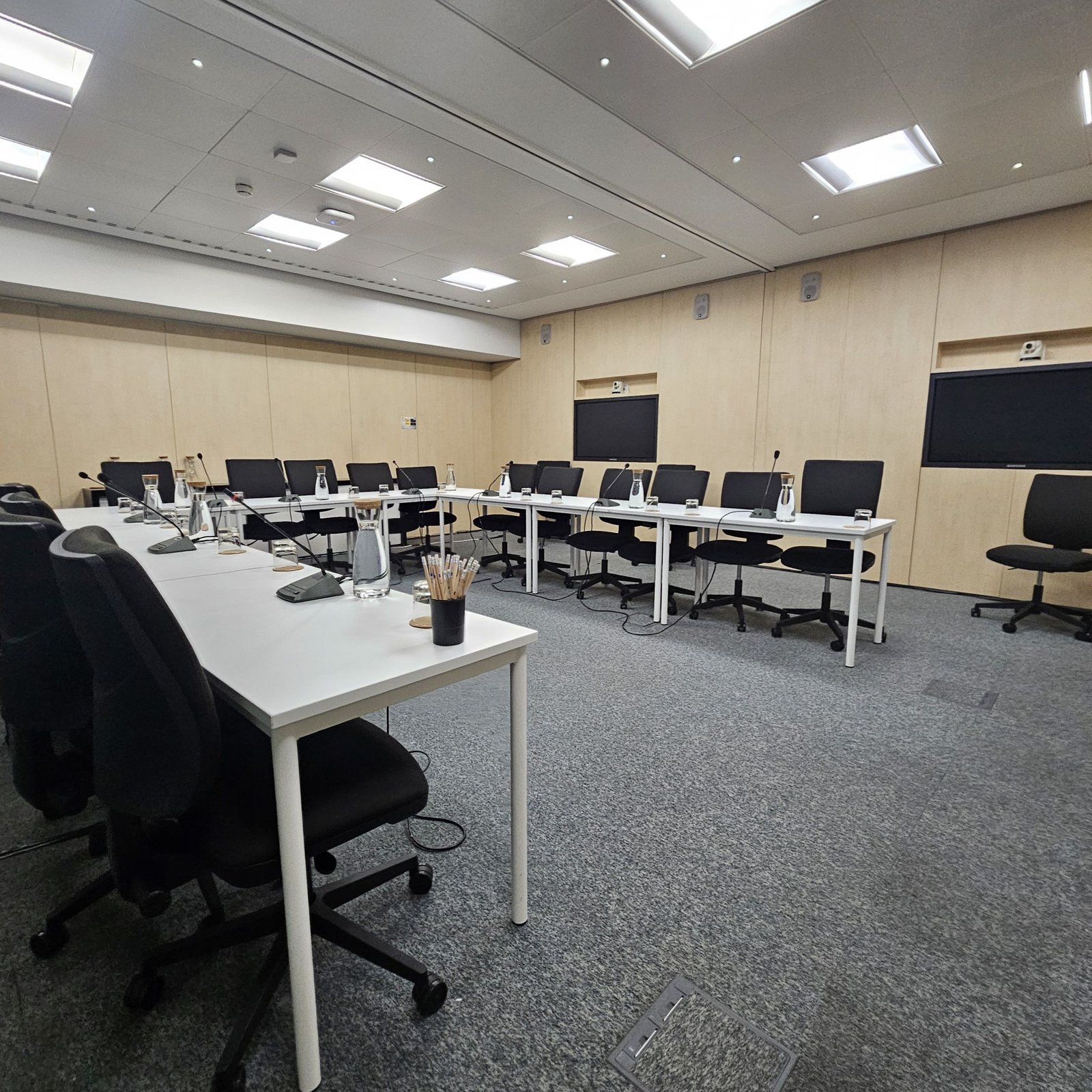 Interpretação simultânea de reunião sobre migração com participantes da UE — Turnip Portugal