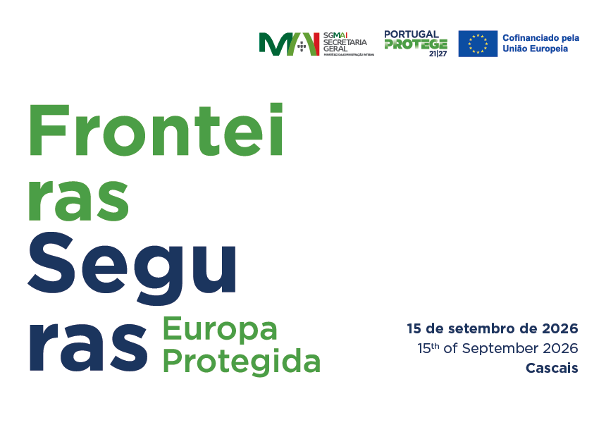 Conferência internacional Fronteiras Seguras, Europa Protegida, em Cascais, Interpretação simultânea remota e check-in com Roster, Turnip Portugal