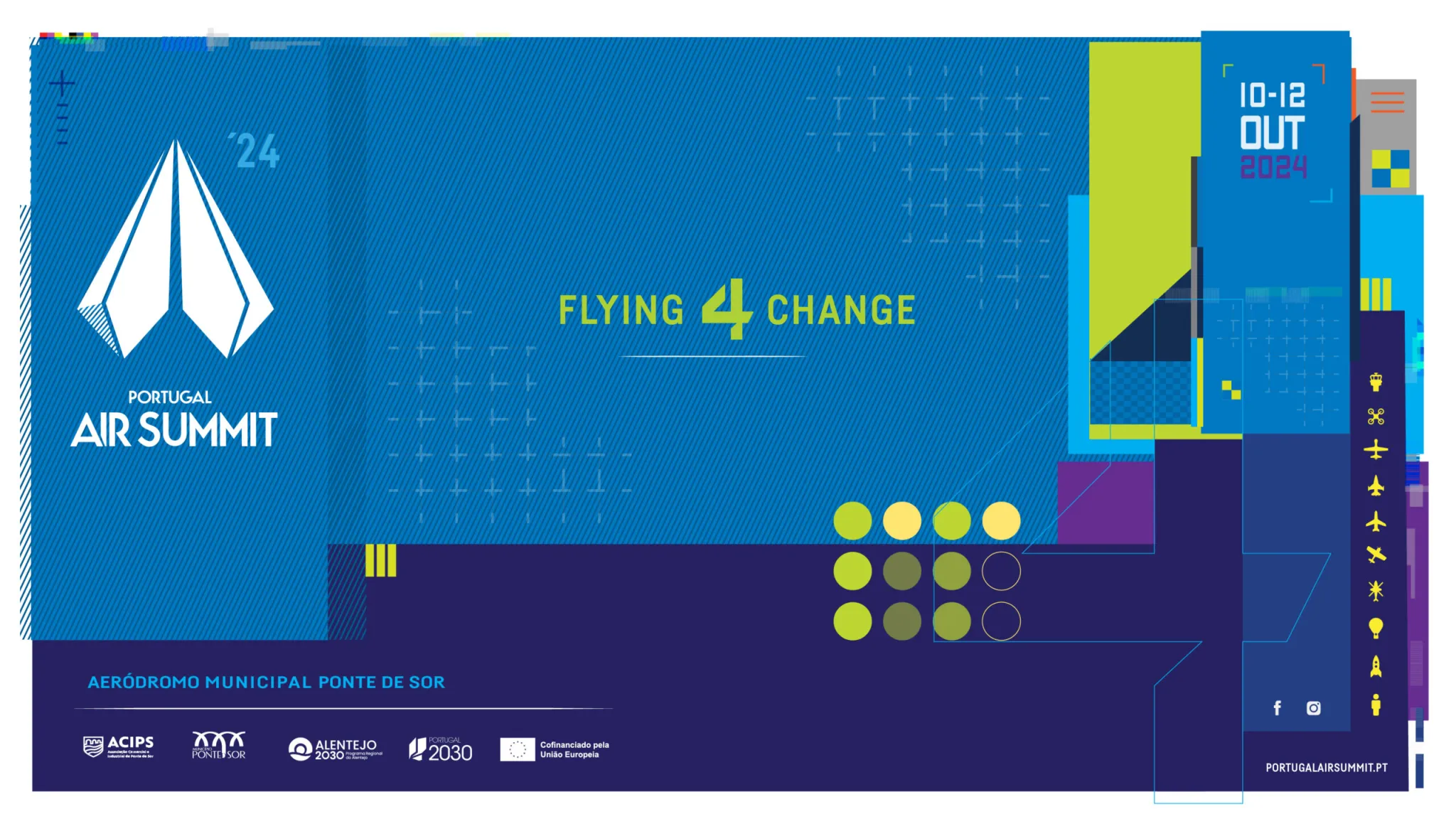Portugal Air Summit — Interpretação simultânea, equipamento — Turnip Portugal