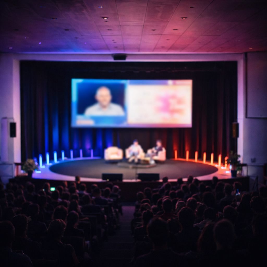 Conferência corporativa com sistema audiovisual e tradução simultânea, Turnip Portugal